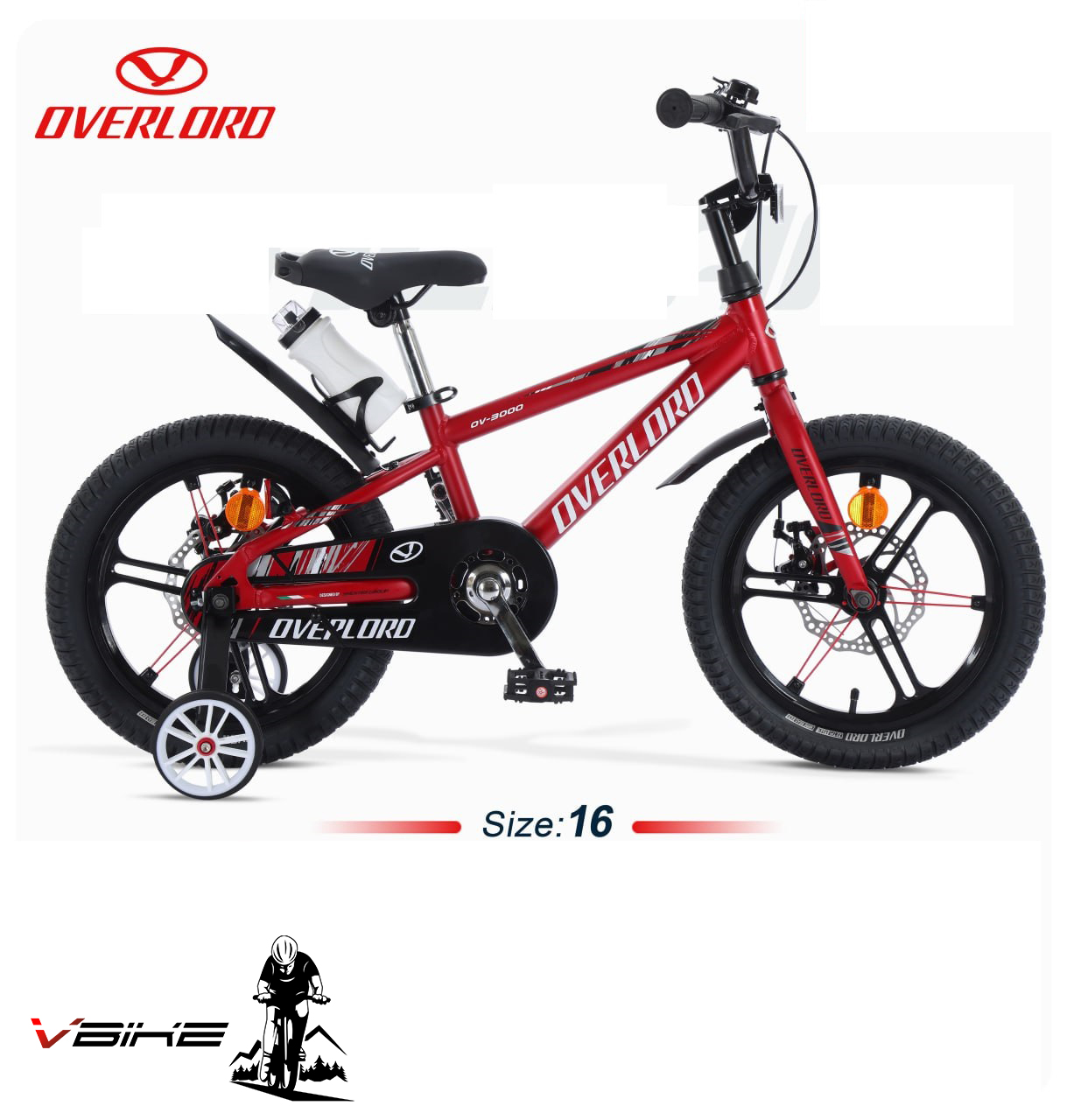 دوچرخه اورلورد کودک سایز 16